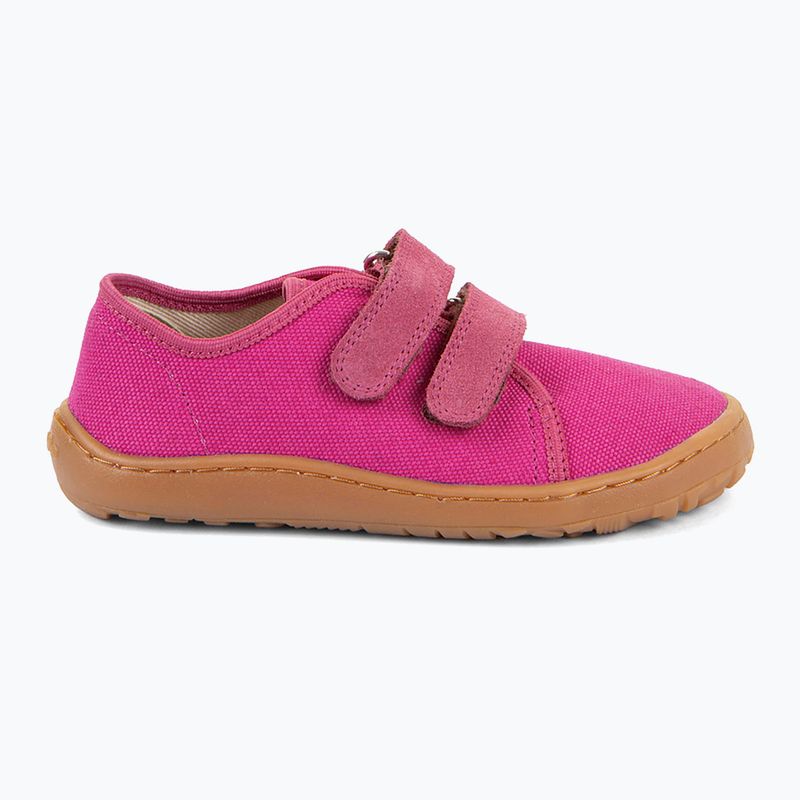 Children's barefoot shoes Froddo Canvas fuxia 2