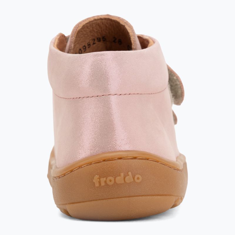 Children's barefoot shoes Froddo First Stepper pink shine 6