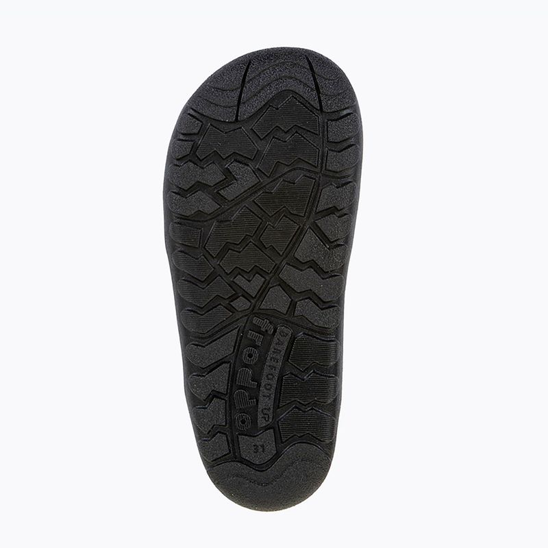 Children's barefoot snow boots Froddo Barefoot Up Path Tex black/yellow 6