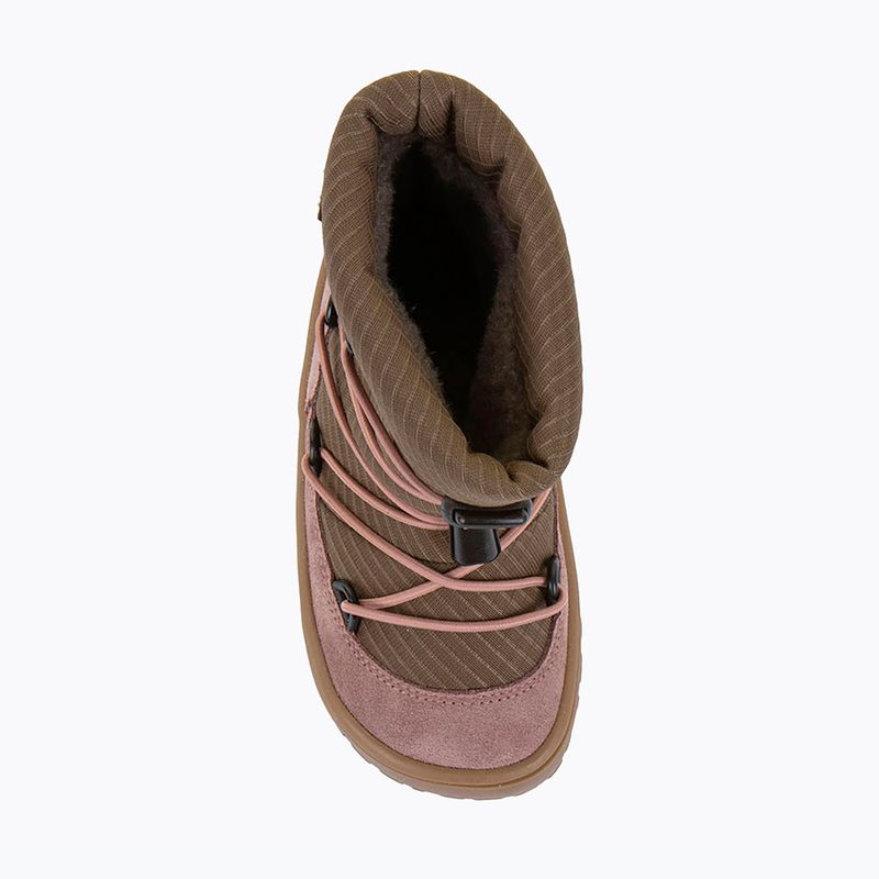 Children's barefoot snow boots Froddo Barefoot Tex Track Wool dark pink 6