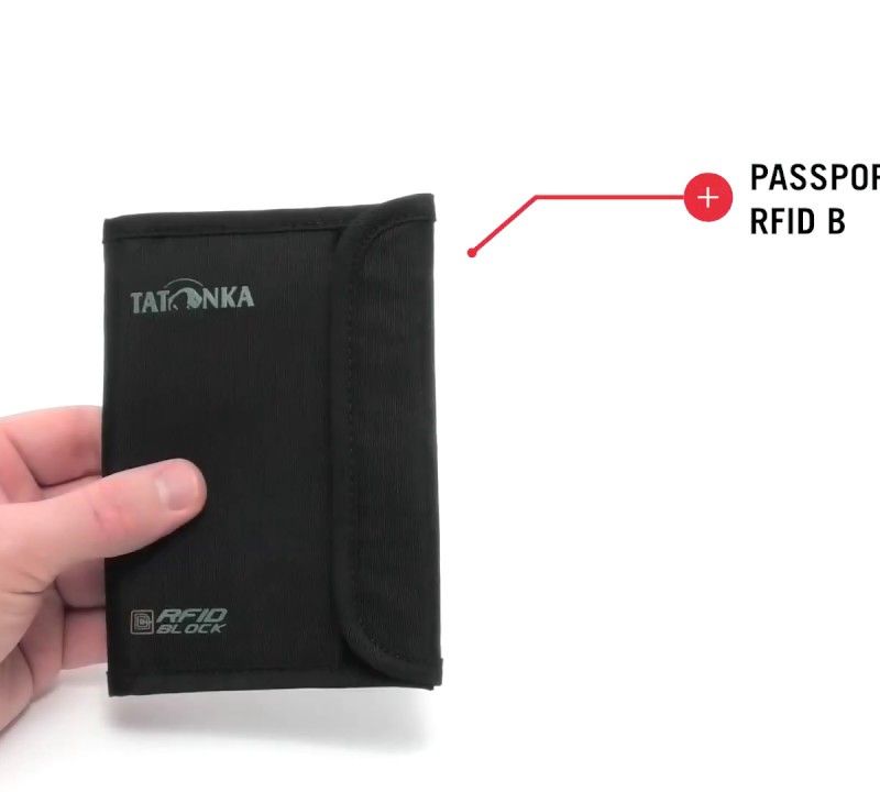 Tatonka Passport Safe RFID B wallet black 11