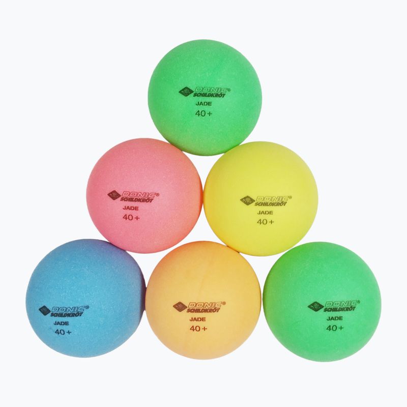 Donic-Schildkröt Colour popps Poly 40+ 6pcs multicolour table tennis balls 2