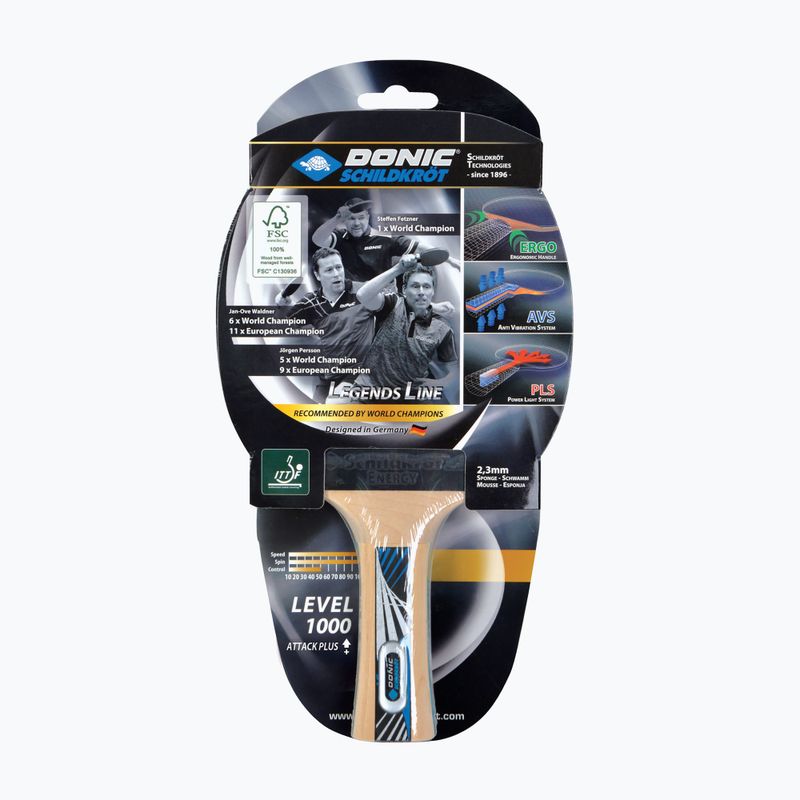 Donic-Schildkröt Legends 1000 FSC table tennis racket 754427 9