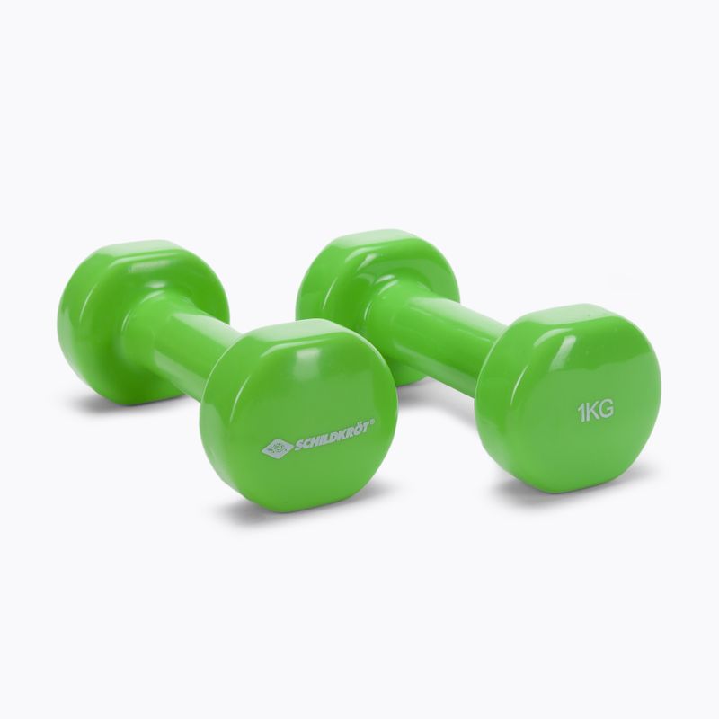Schildkröt set Vinyl Dumbbells in Suitcase 960010 5