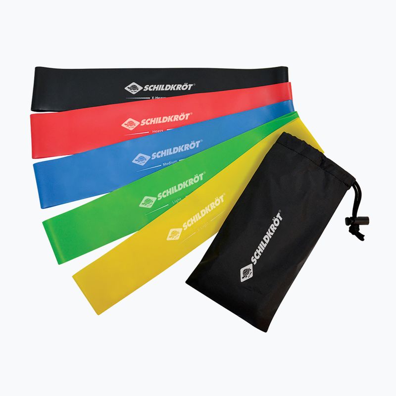 Schildkröt exercise bands set of 5 Mini Resistance Band 960126 2