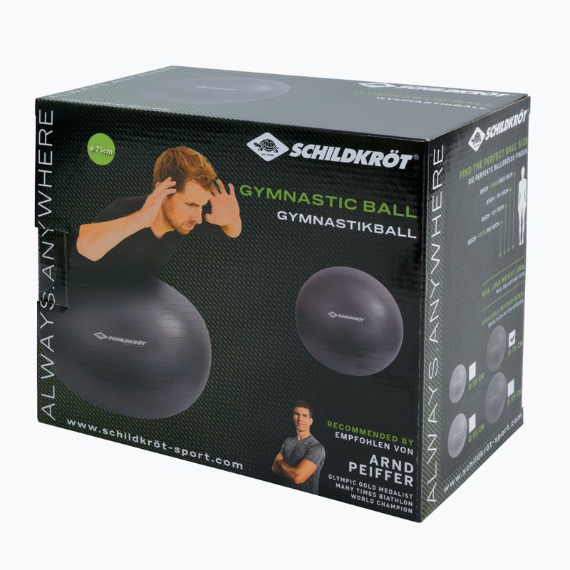 Schildkröt Gymnastic grey ball 960157 75 cm 2