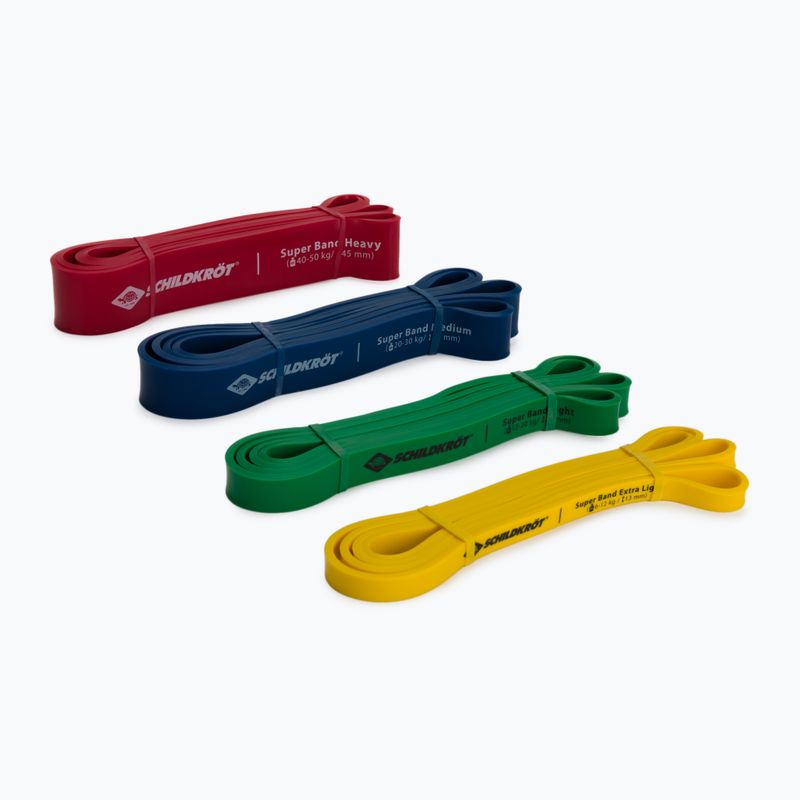 Schildkröt exercise bands set of 4 Super BAND coloured 960229