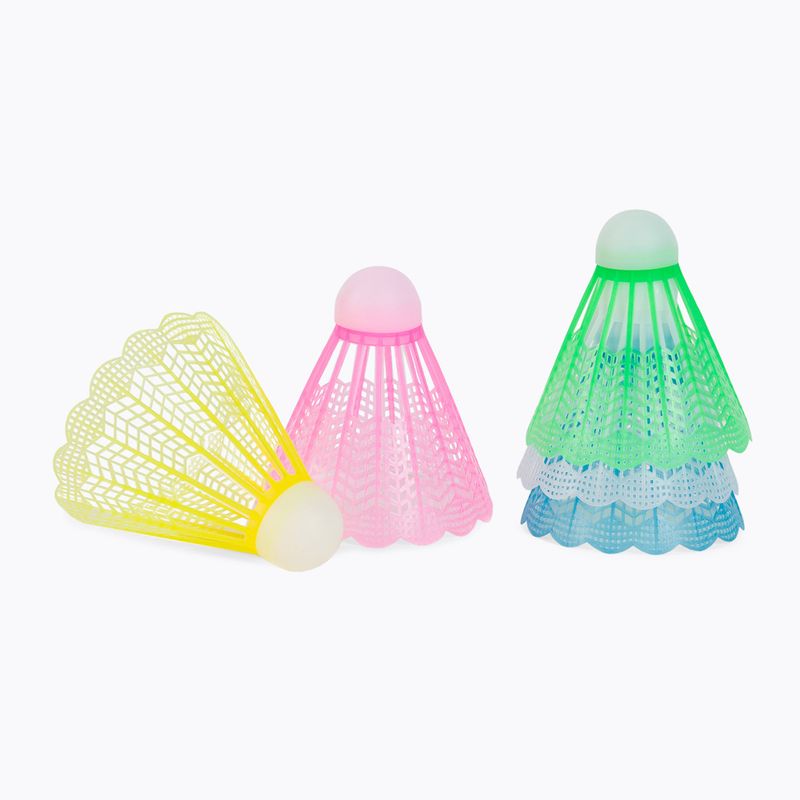 Sunflex Colorful badminton shuttlecocks 5 pcs colourful 53561