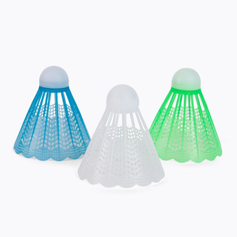 Sunflex Colorful badminton shuttlecocks 5 pcs colourful 53561 2