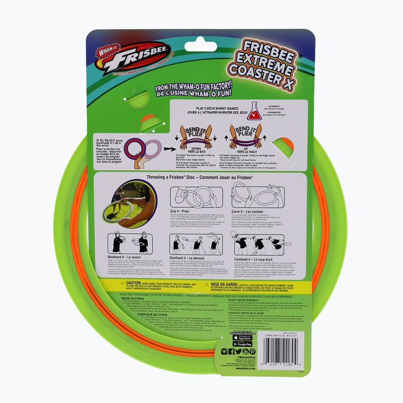 Frisbee Sunflex Extreme Coaster X green-orange 81137 3