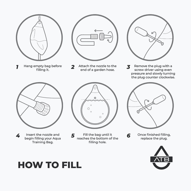 Speedball Aqua Training Bag Energy Punching Bag 15" black 2