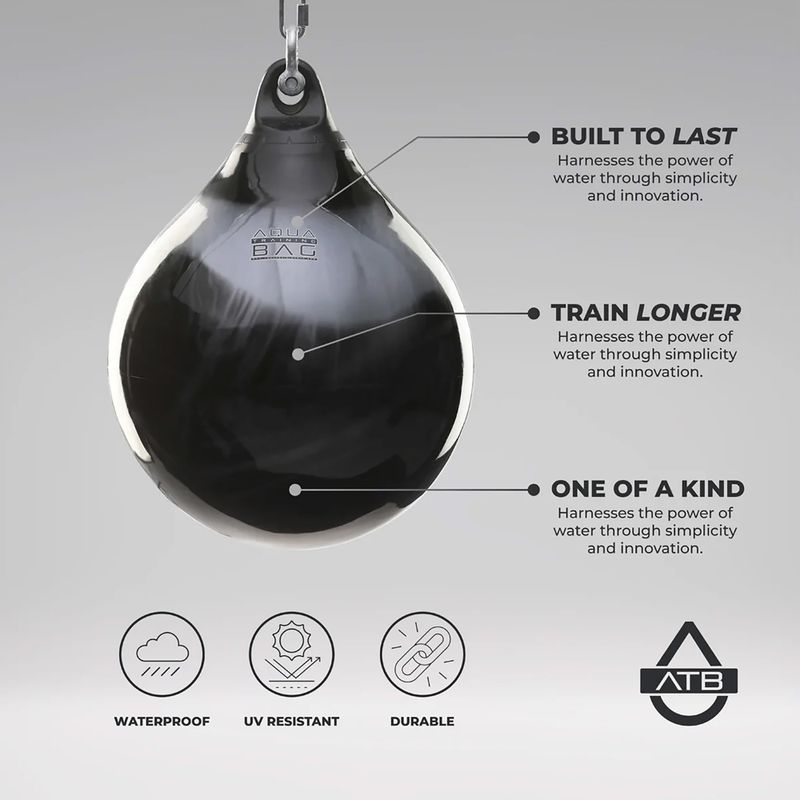 Speedball Aqua Training Bag Energy Punching Bag 15" black 7