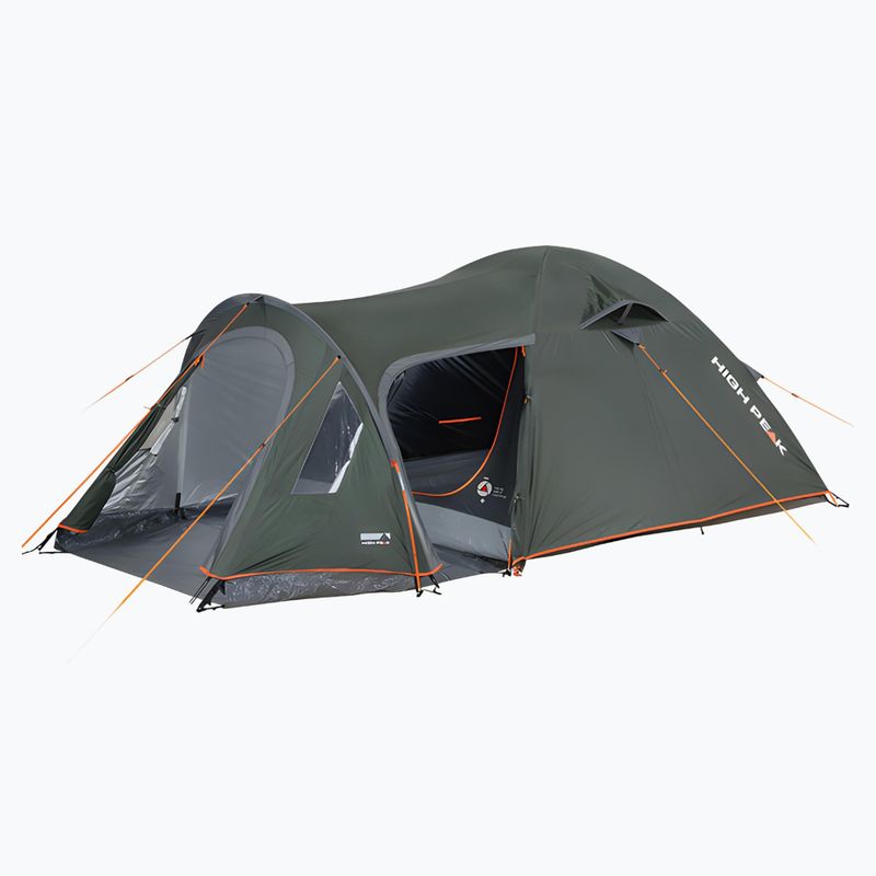 4-person camping tent High Peak Kira 4.1 deep forest