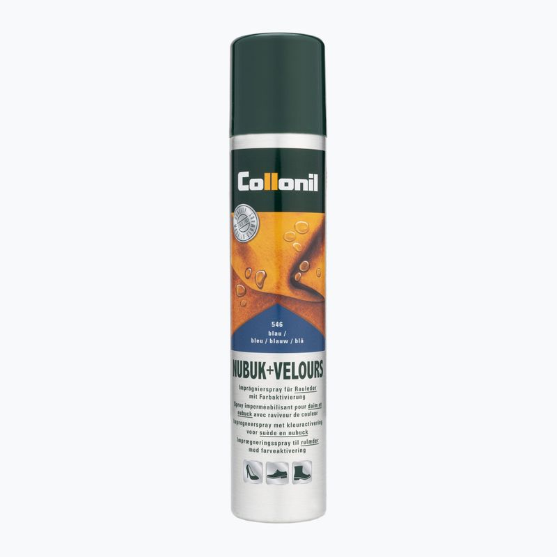 Collonil Velours Nubuk Blue shoe waterproofer 200ml 2