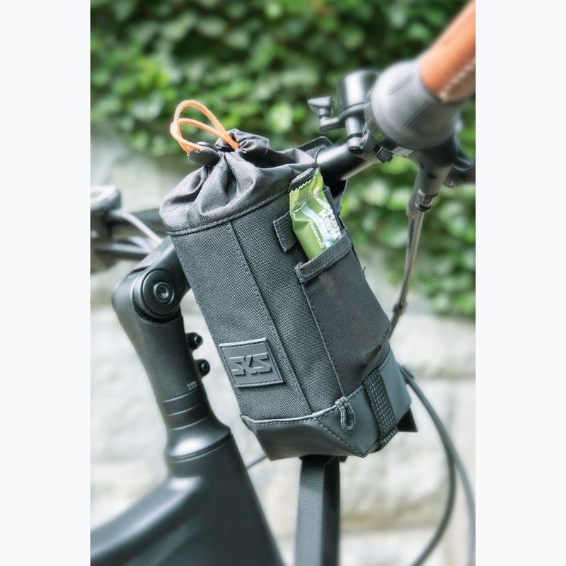 SKS Urban Steambag 1.25 l handlebar bike bag black 7