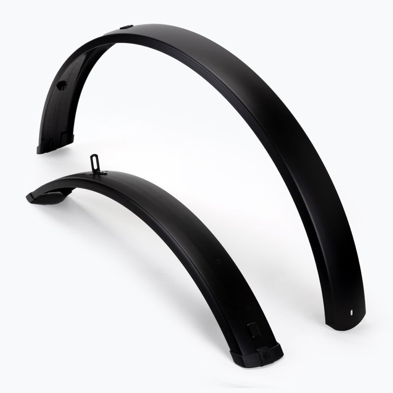 SKS Bluemels 75 U Long bicycle mudguards black 11517