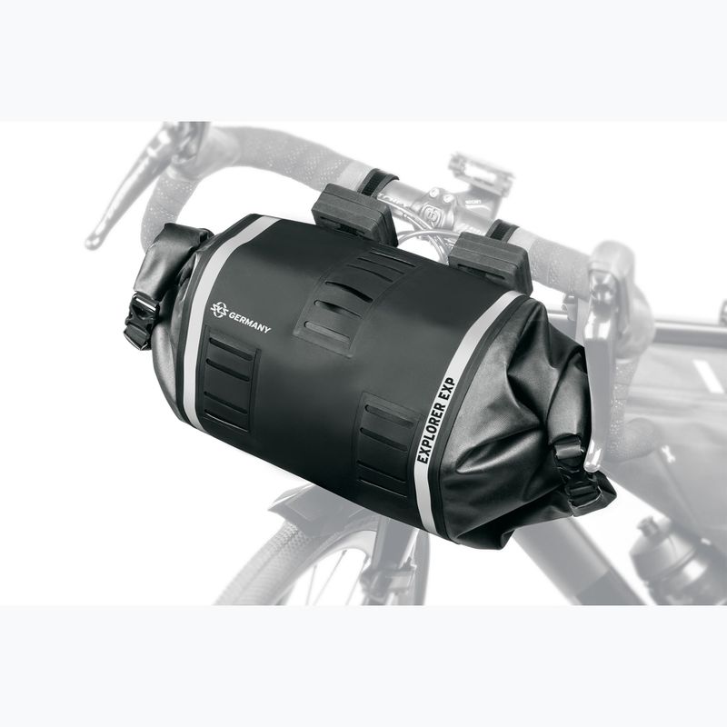 SKS Explorer EXP 9 l black handlebar bike bag 2