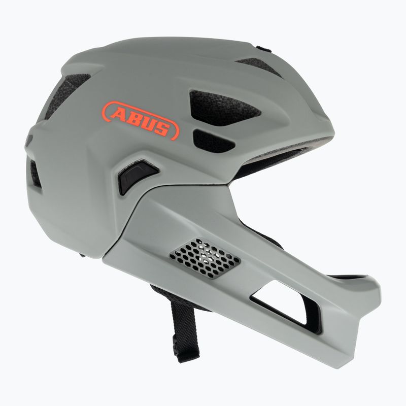 ABUS Children's bike helmet Youdrop FF chalk grey 4