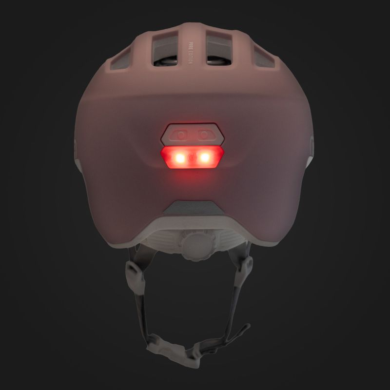 Children's bicycle helmet Smiley 3.0 ACE LED pure rose 8