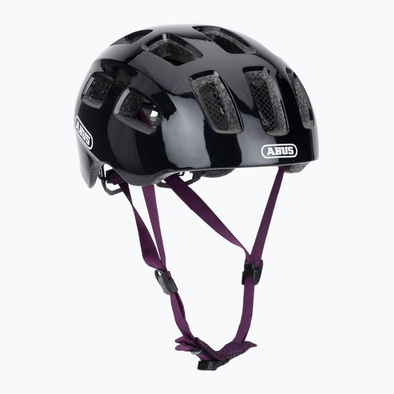 Children's bicycle helmet Youn-I 2.0 black violet