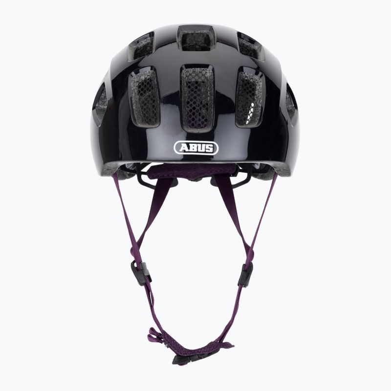 Children's bicycle helmet Youn-I 2.0 black violet 2