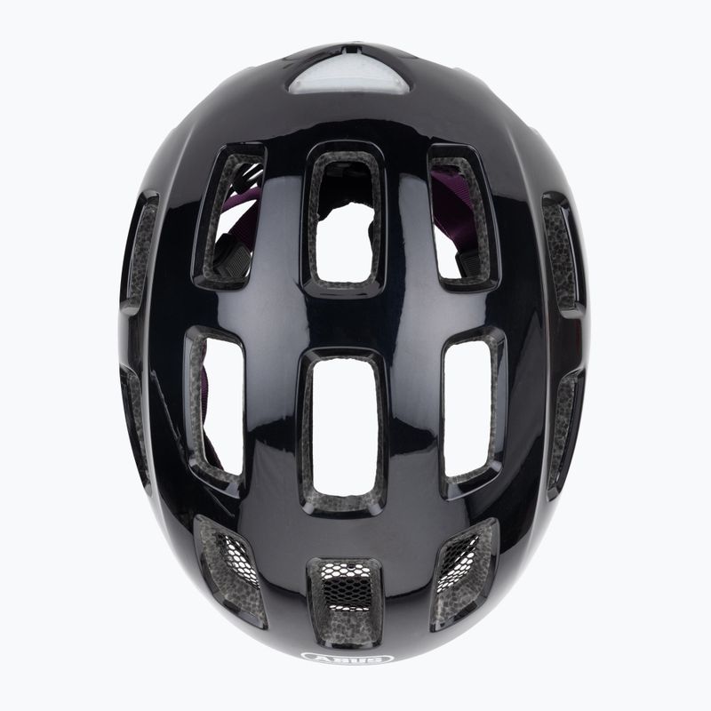 Children's bicycle helmet Youn-I 2.0 black violet 6