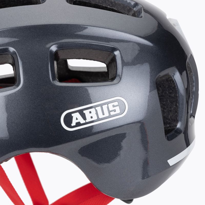 Children's bike helmet ABUS Youn-I 2.0 sparkling titan 7
