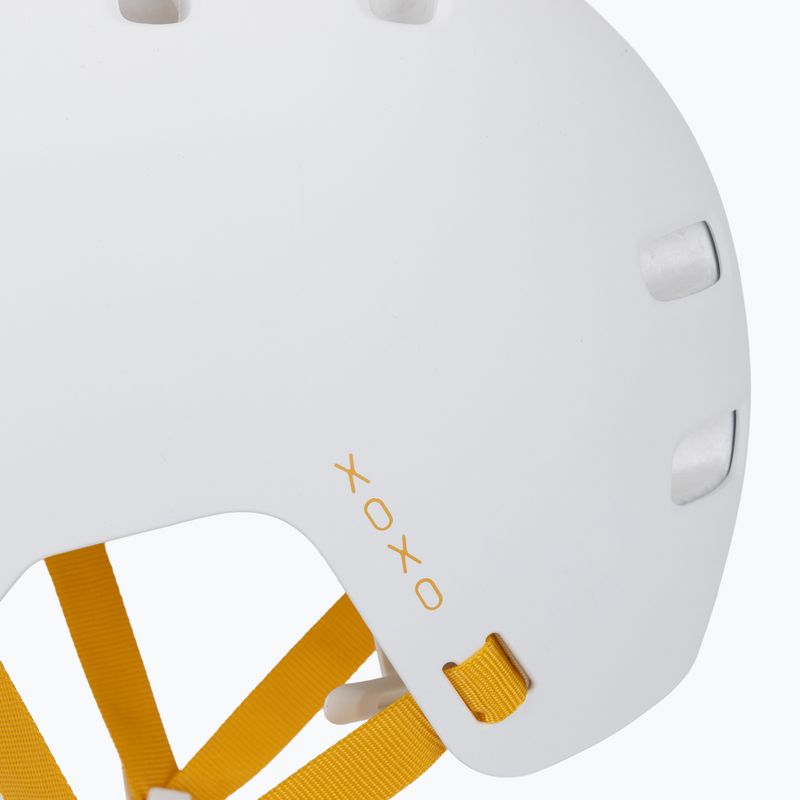 Bicycle helmet ABUS Xoxo fleece white 7