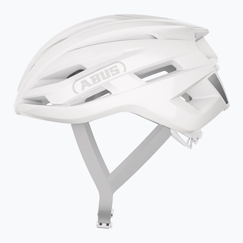 Bicycle helmet ABUS StormChaser Ace pure white 2