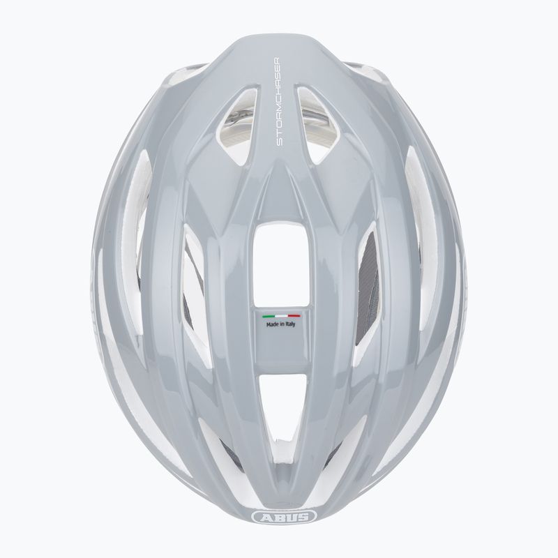 Bicycle helmet ABUS StormChaser Ace pure grey 6