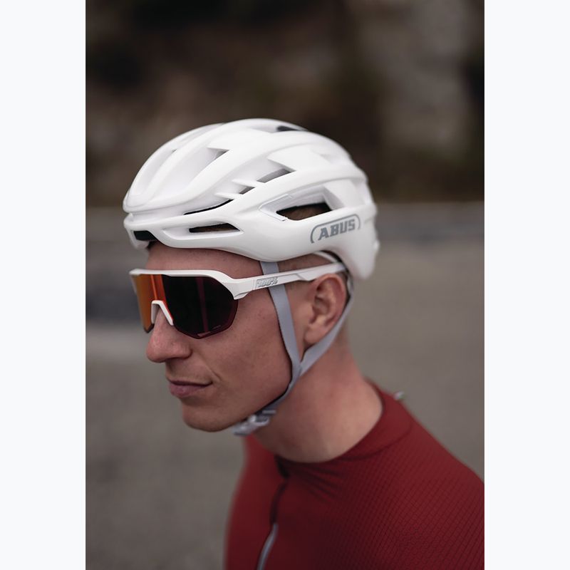 Bike helmet ABUS Airbreaker 2.0 pure white 8