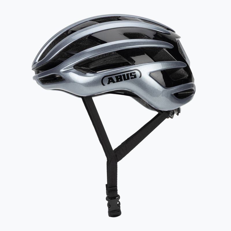 Bike helmet ABUS Airbreaker 2.0 graphite silver 3