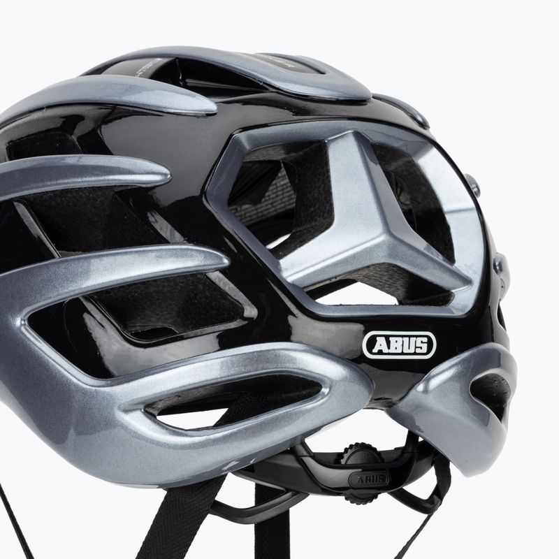 Bike helmet ABUS Airbreaker 2.0 graphite silver 8