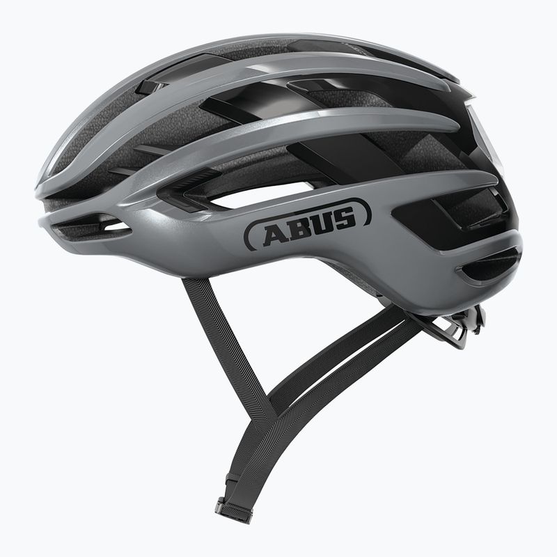Bike helmet ABUS Airbreaker 2.0 graphite silver 2