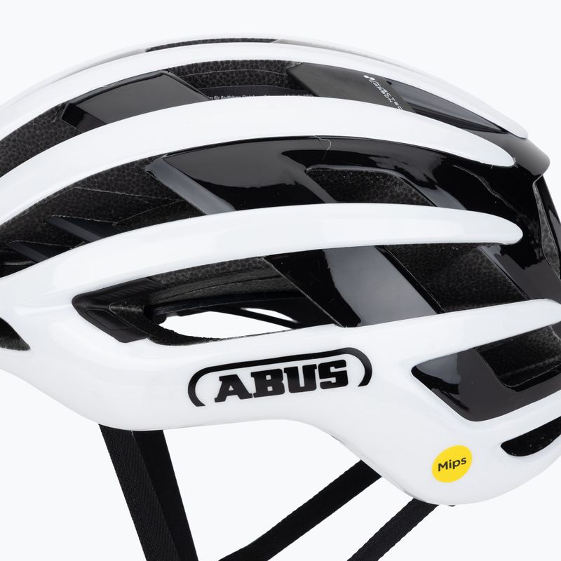 Bike helmet ABUS Airbreaker 2.0 Mips shiny white 7