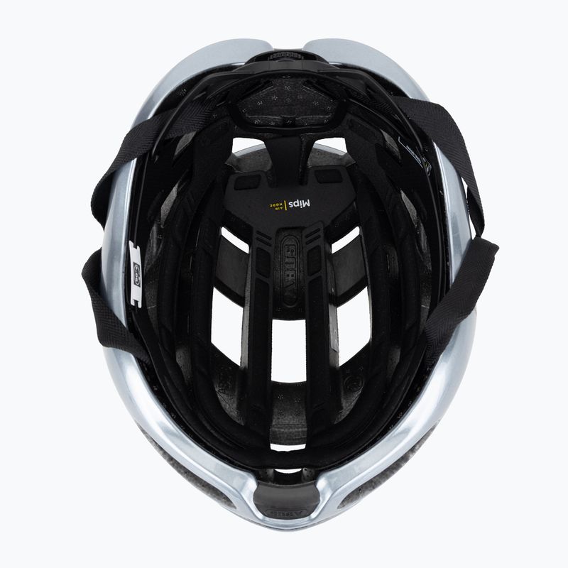 Bike helmet ABUS Airbreaker 2.0 Mips graphite silver 5