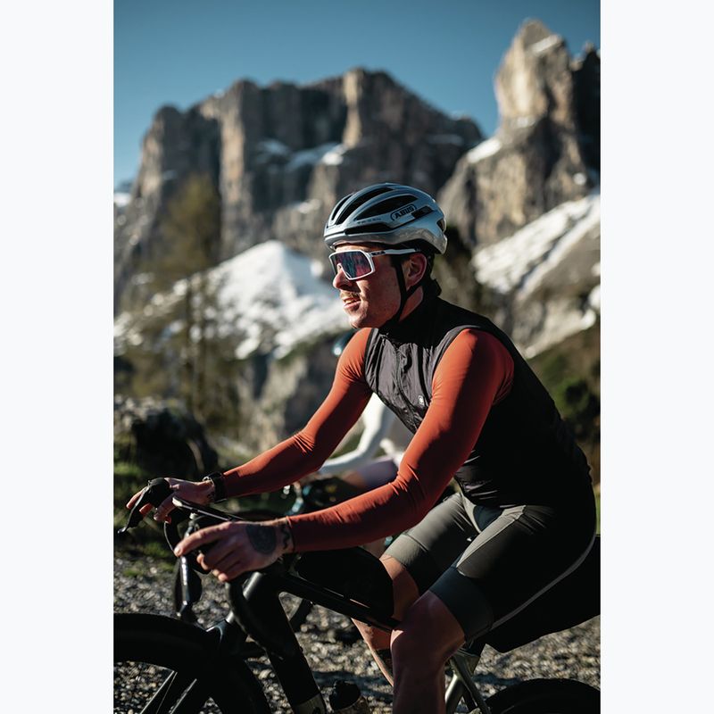 Bike helmet ABUS Taipan graphite silver 6