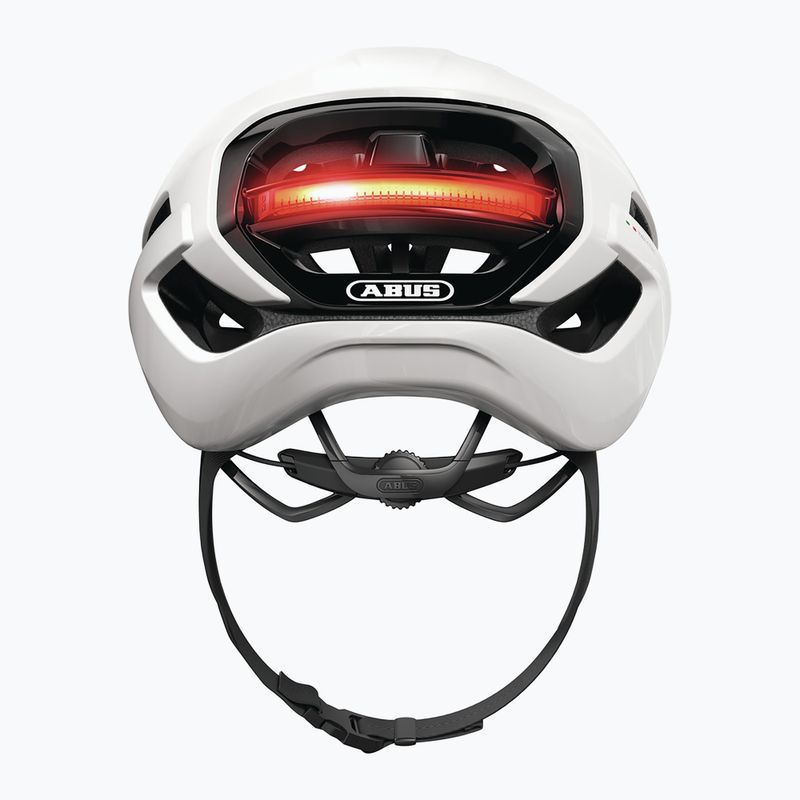 Bike helmet ABUS Taipan LED shiny white 5