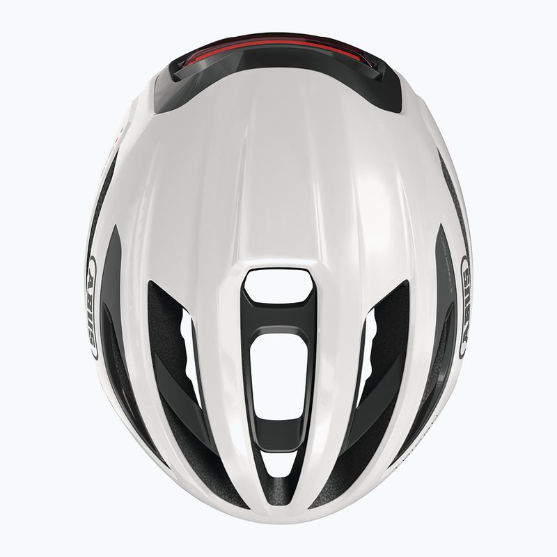 Bike helmet ABUS Taipan LED shiny white 6