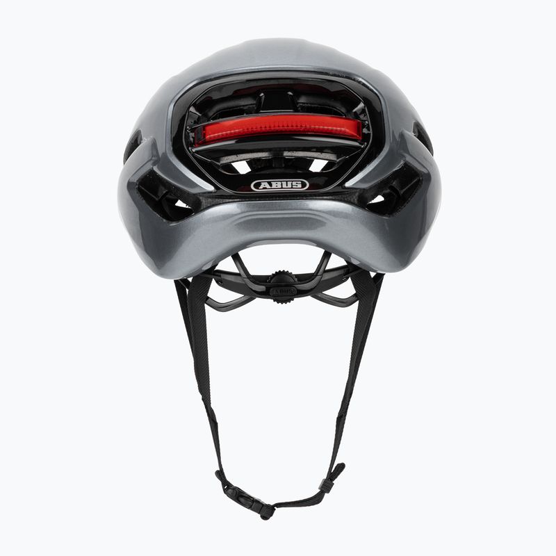 Bike helmet ABUS Taipan LED graphite silver 4
