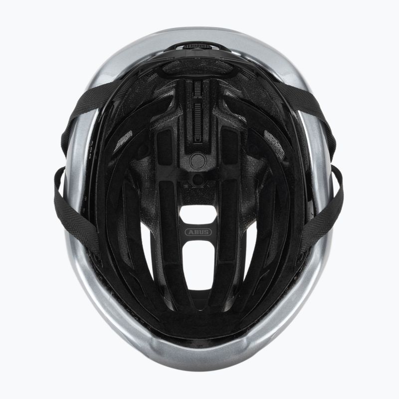 Bike helmet ABUS Taipan LED graphite silver 5