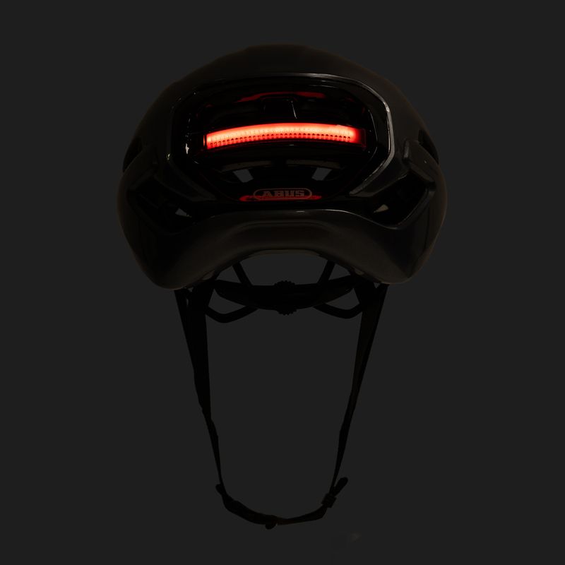 Bike helmet ABUS Taipan LED graphite silver 9