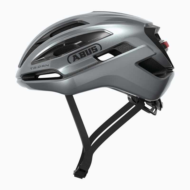 Bike helmet ABUS Taipan LED graphite silver 2