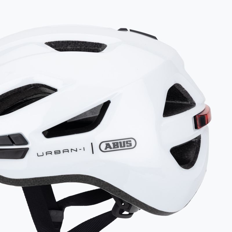 Bike helmet ABUS Urban-I 4.0 shiny white 7