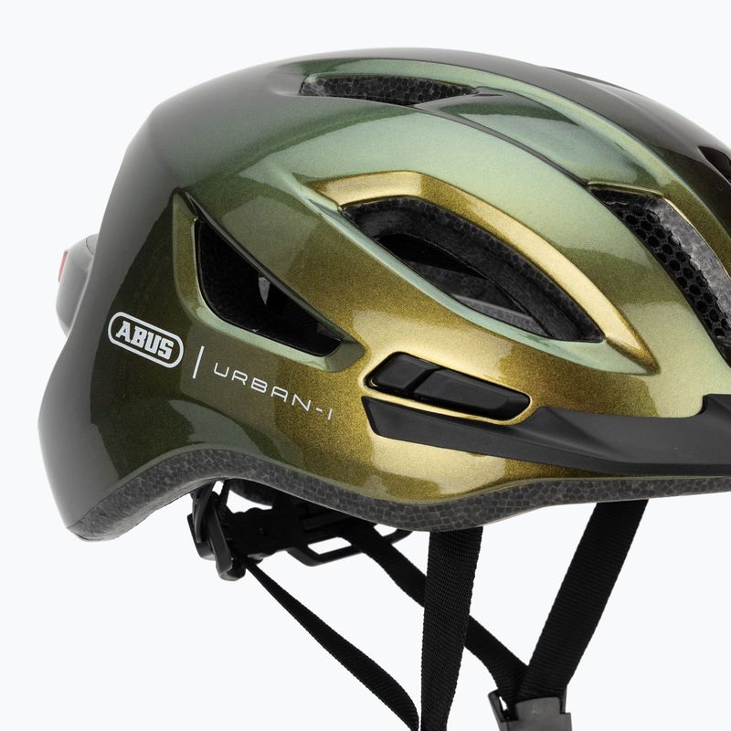 Bike helmet ABUS Urban-I 4.0 pepper green 10