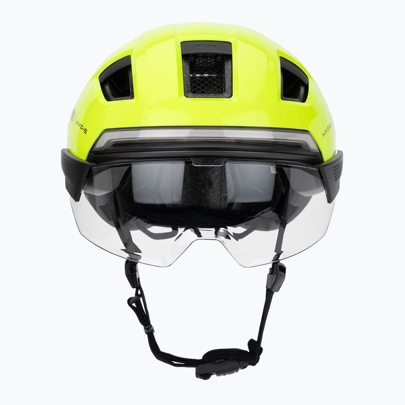 Bike helmet with indicators ABUS Hyp-e Ace signal yellow 2