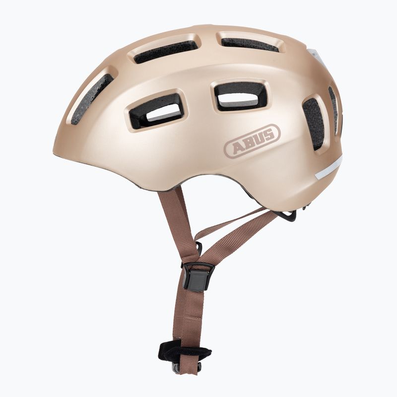 Children's bike helmet ABUS Youn-I 2.0 champagne gold 3