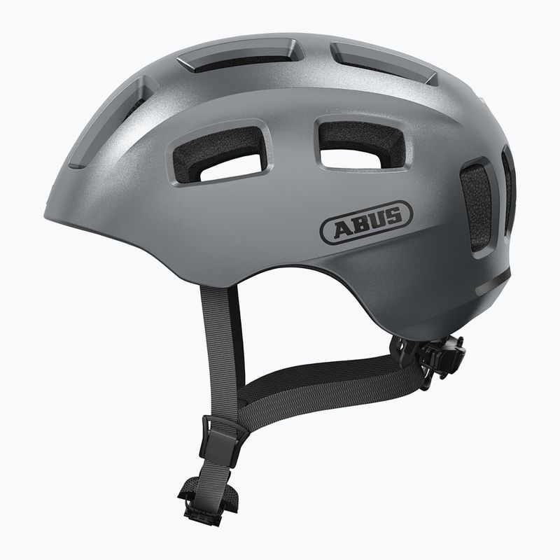 Children's bike helmet ABUS Youn-I 2.0 graphite silver 2