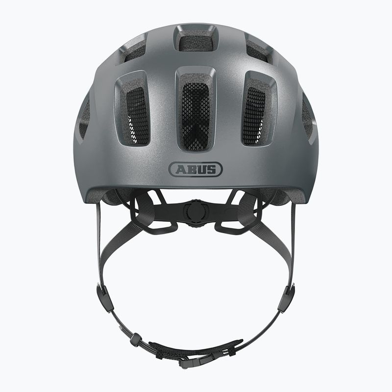 Children's bike helmet ABUS Youn-I 2.0 graphite silver 4