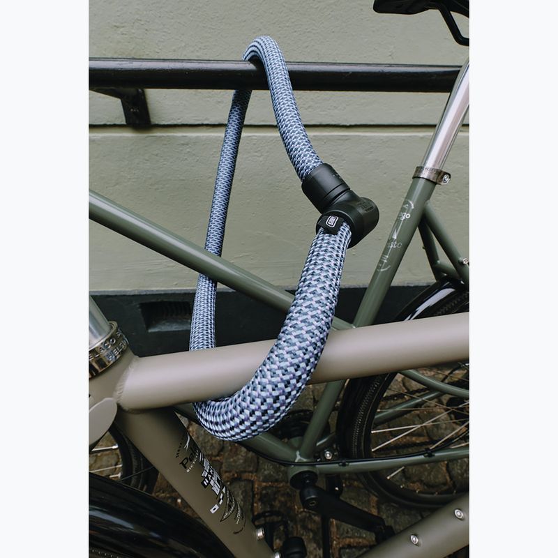 Bike lock ABUS Yarnit 4004K/110 denim blue 3